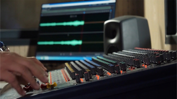 Audition of sound recorded